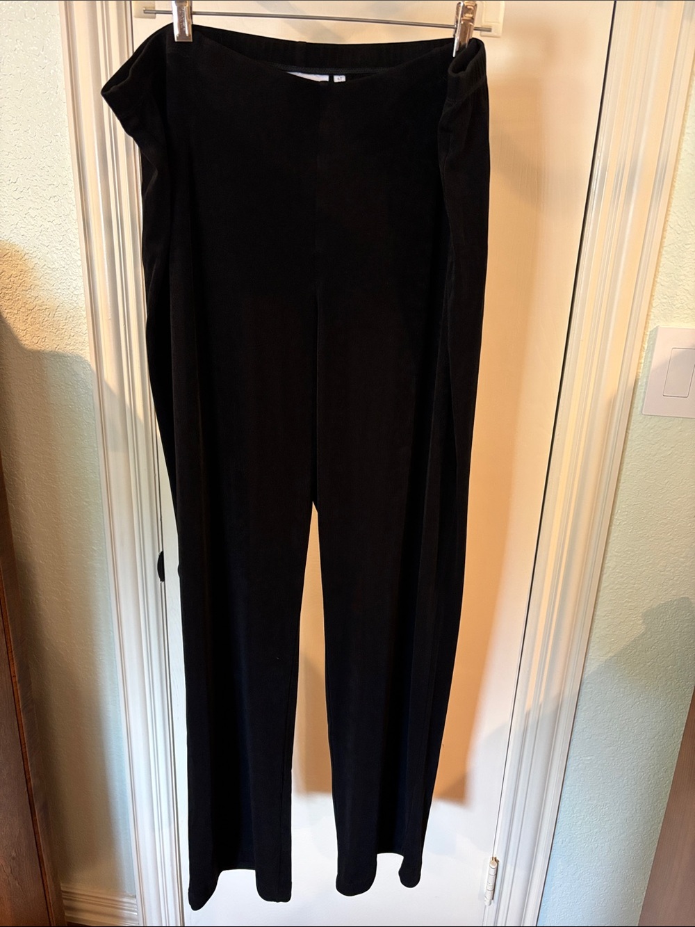 Classic Black Straight-Leg Women’s Pants - Tall